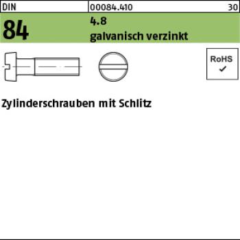 D 84 4.8 M 2 x 6 - verzinkt