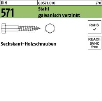 D 571 Stahl 5 x 40 - verzinkt