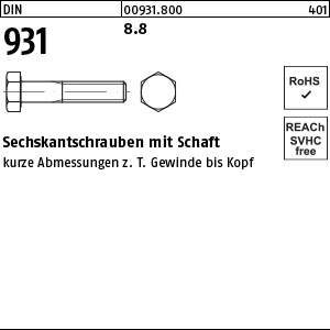 D 931 8.8 M 12 x 80 