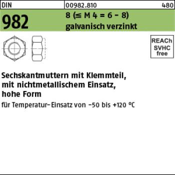 D 982 8 M 6 - verzinkt