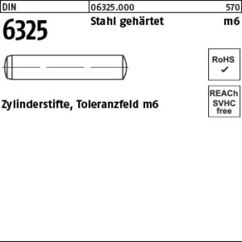 D 6325 Stahl 6 m6 x 16 