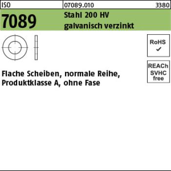 I 7089 Stahl 8 ( 8,4 x 16 x 1,6) - verzinkt