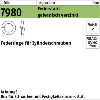 D 7980 Federstahl 12 - verzinkt