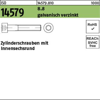 I 14579 8.8 M 6 x 10 -T30 verzinkt