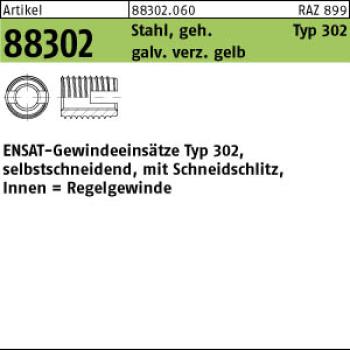 R 88302 ENSAT Stahl gehaertet M 8 - verzinkt