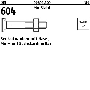 D 604 Mu St. M 16 x 100 