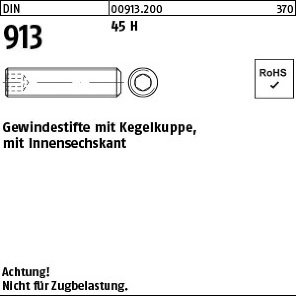 D 913 45 H M 4 x 16 galv. verzinkt