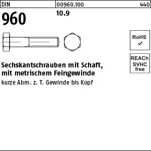 D 960 10.9 M 10 x 1,25 x 60 