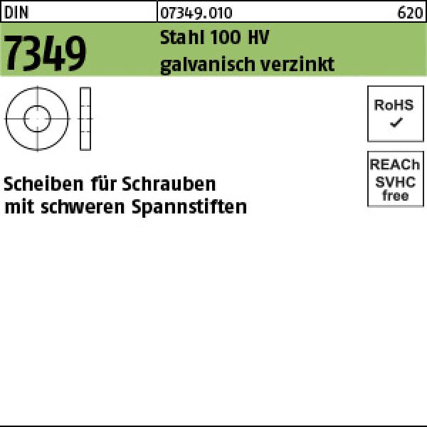 D 7349 Stahl 200 HV 13 - verzinkt