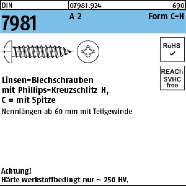 D 7981 A 2 2,2 x 6,5 -C-H 